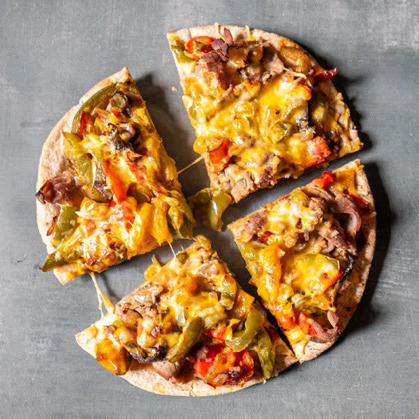 Photo of Philly cheesesteak pizza by WW
