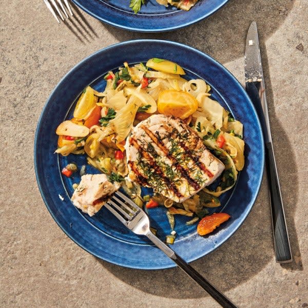 Photo of Pan-Grilled Calabrian Swordfish by WW