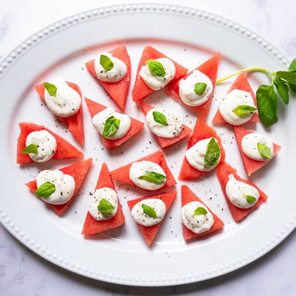 Photo of Fresh watermelon bites with whipped feta by WW