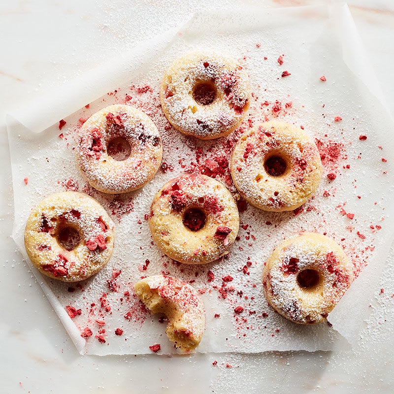 Photo of Strawberry-Lemon Baked Donuts by WW