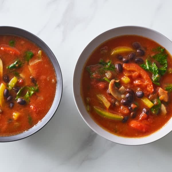 Photo de Soupe de tomates végétarienne sans découpage par WW