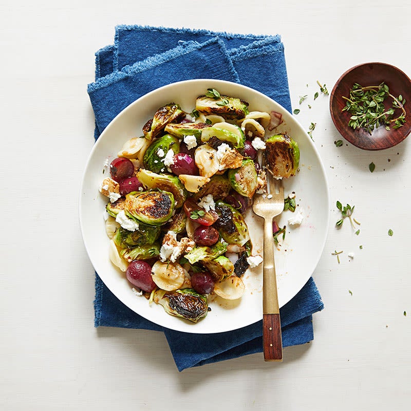 Photo of Orecchiette with Roasted Brussels Sprouts & Grapes by WW