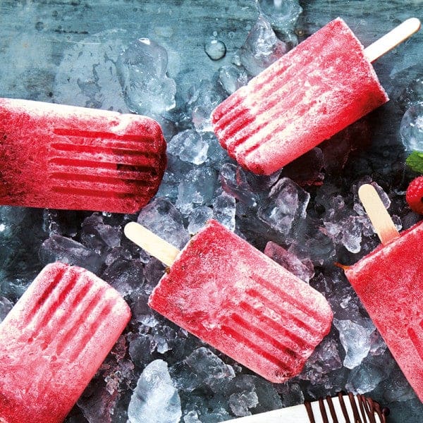 Photo of Raspberry-mint ice pops by WW