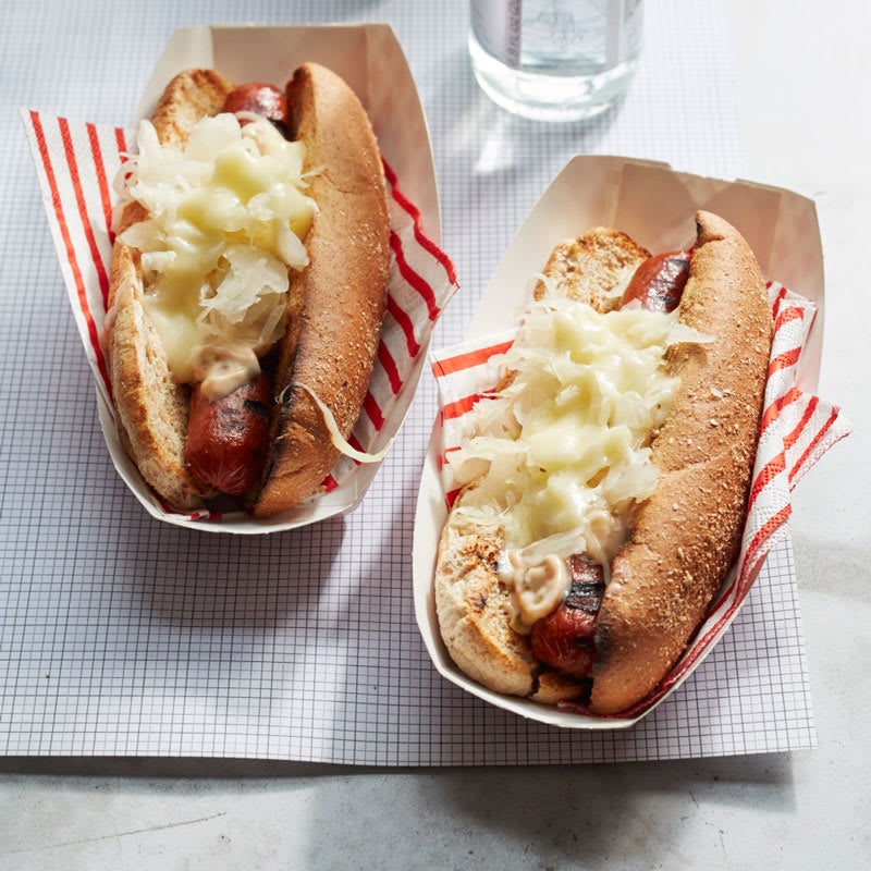 Photo of Reuben Hot Dogs by WW