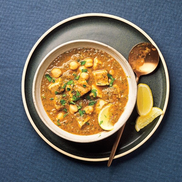 Photo of Moroccan turkey and chickpea soup by WW
