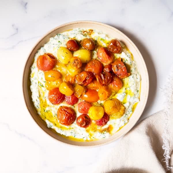 Photo of Roasted Tomatoes over Herbed Ricotta Dip by WW