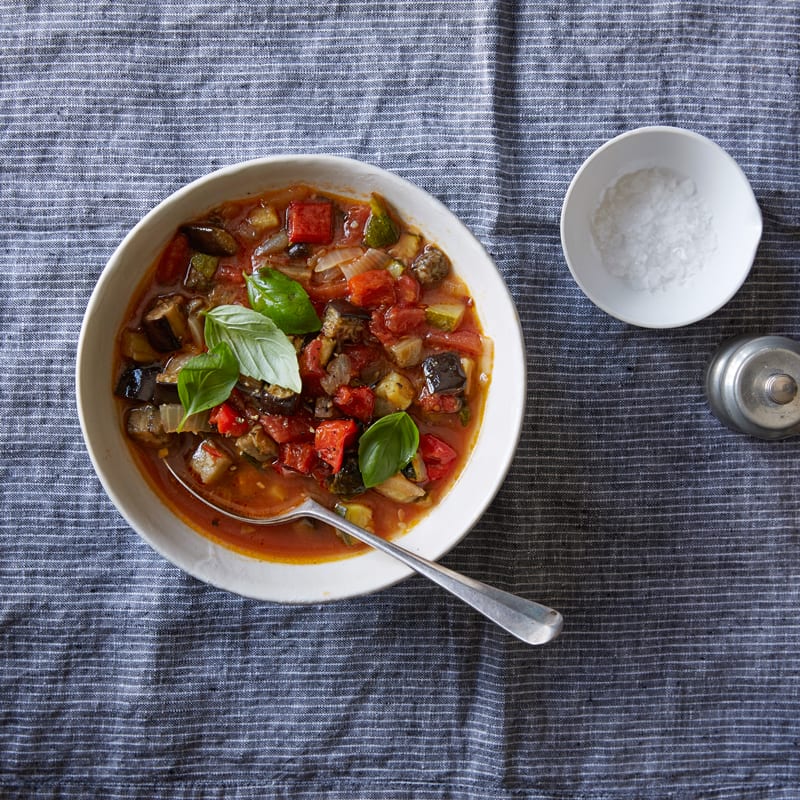 Photo of Rustic Roasted Ratatouille Soup by WW
