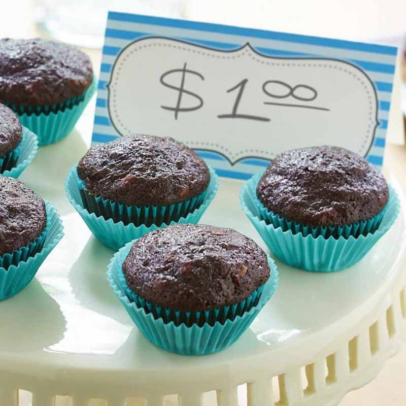 Photo de Mini muffins aux courgettes et au chocolat par WW