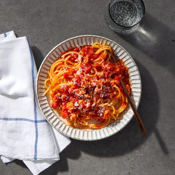 Photo de Spaghetti avec sauce à la viande par WW