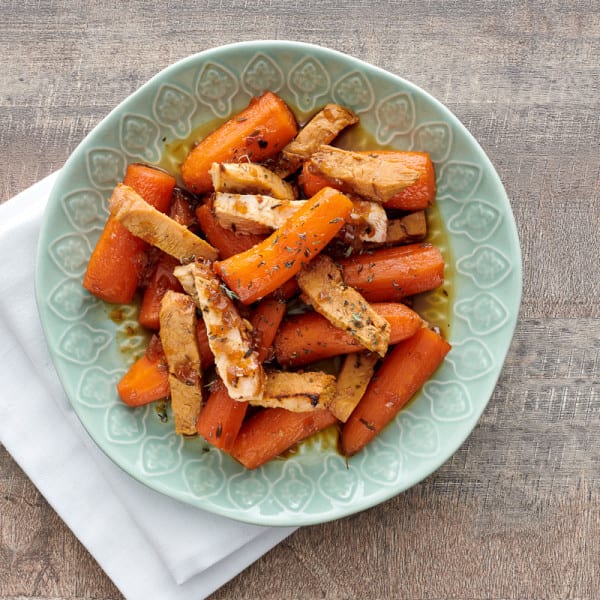Photo of Turkey with honey-roasted carrots by WW