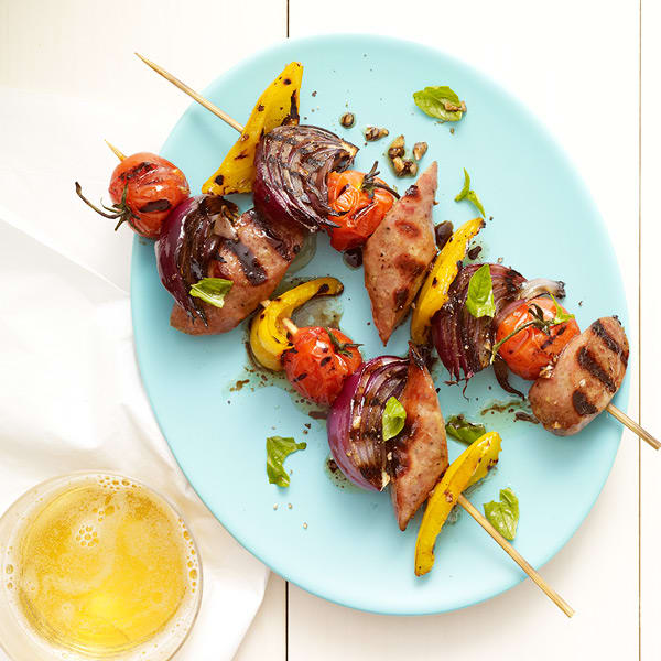 Photo of Chicken Sausage Skewers by WW