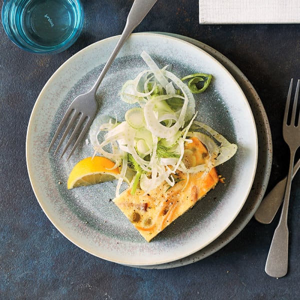 Photo of Parmesan, Pasta, and Pea Frittata by WW