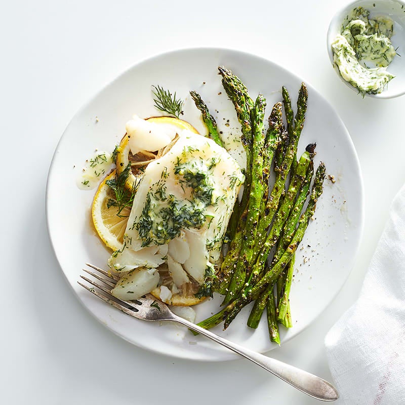 Photo of Grilled Cod with Lemon-Dill Butter by WW