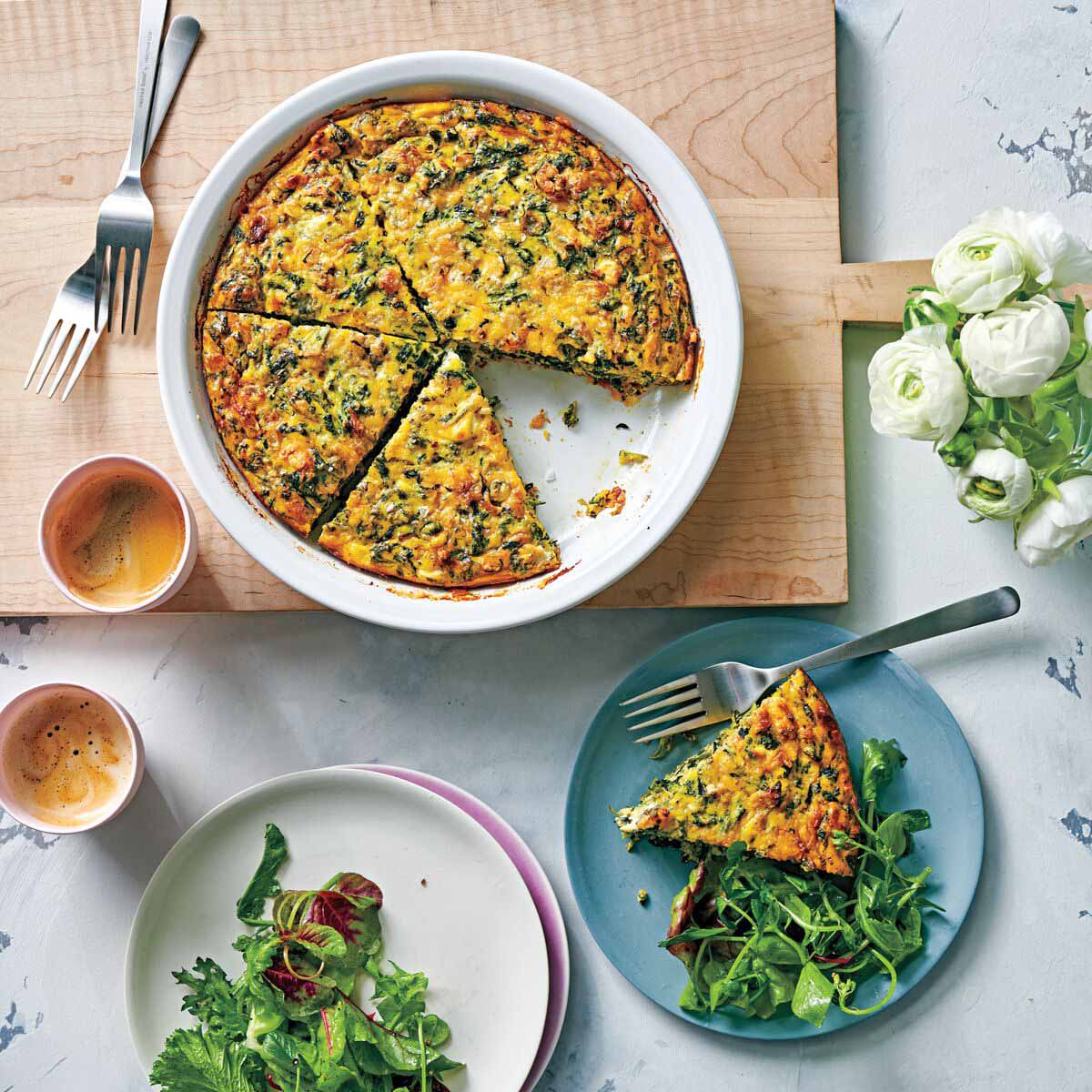 Photo of Five-Cheese Spinach Quiche by WW