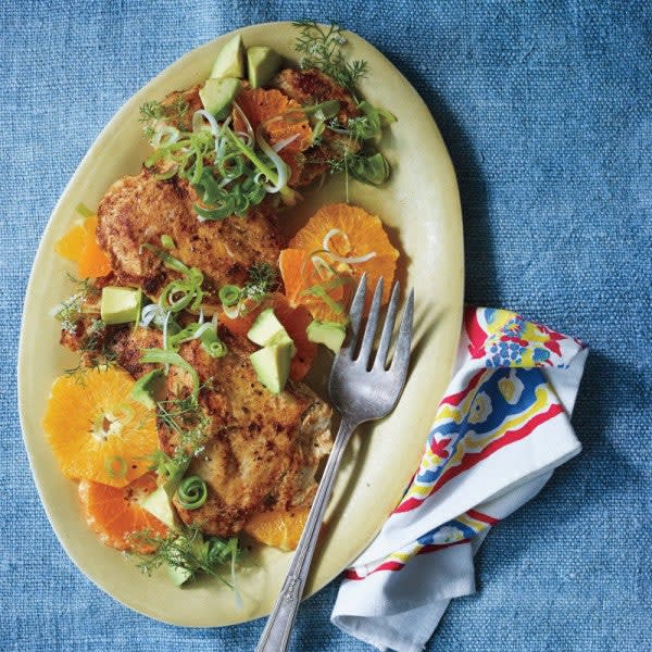 Photo of Chicken with orange and avocado by WW