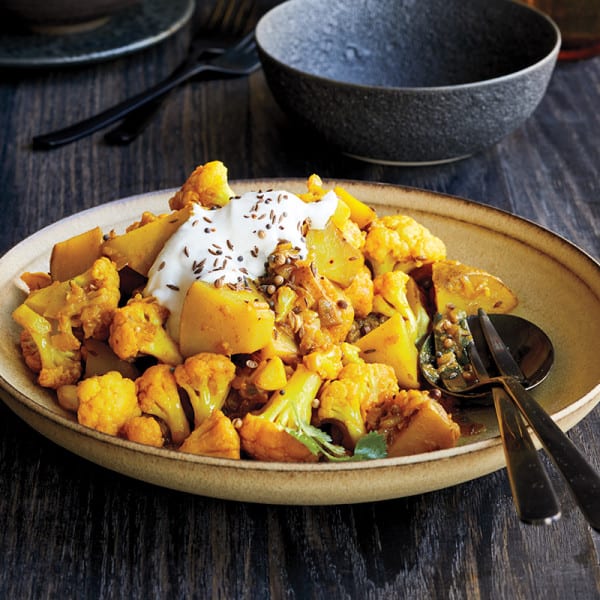 Photo of Indian-spiced potatoes with cauliflower by WW