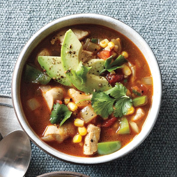 Photo of Chicken and Vegetable Soup with Avocado by WW