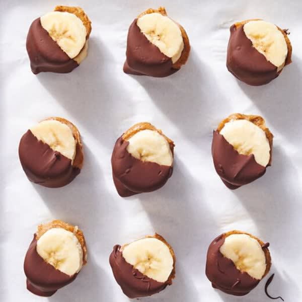 Photo de Bouchées de bananes glacées enrobées de chocolat par WW