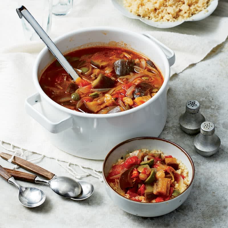 Photo of Mediterranean eggplant and olive stew by WW