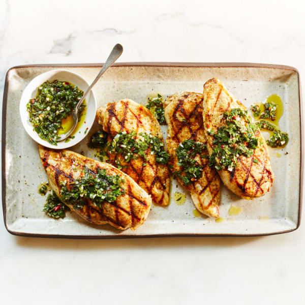 Photo of Grilled Chicken with Mint Chimichurri by WW