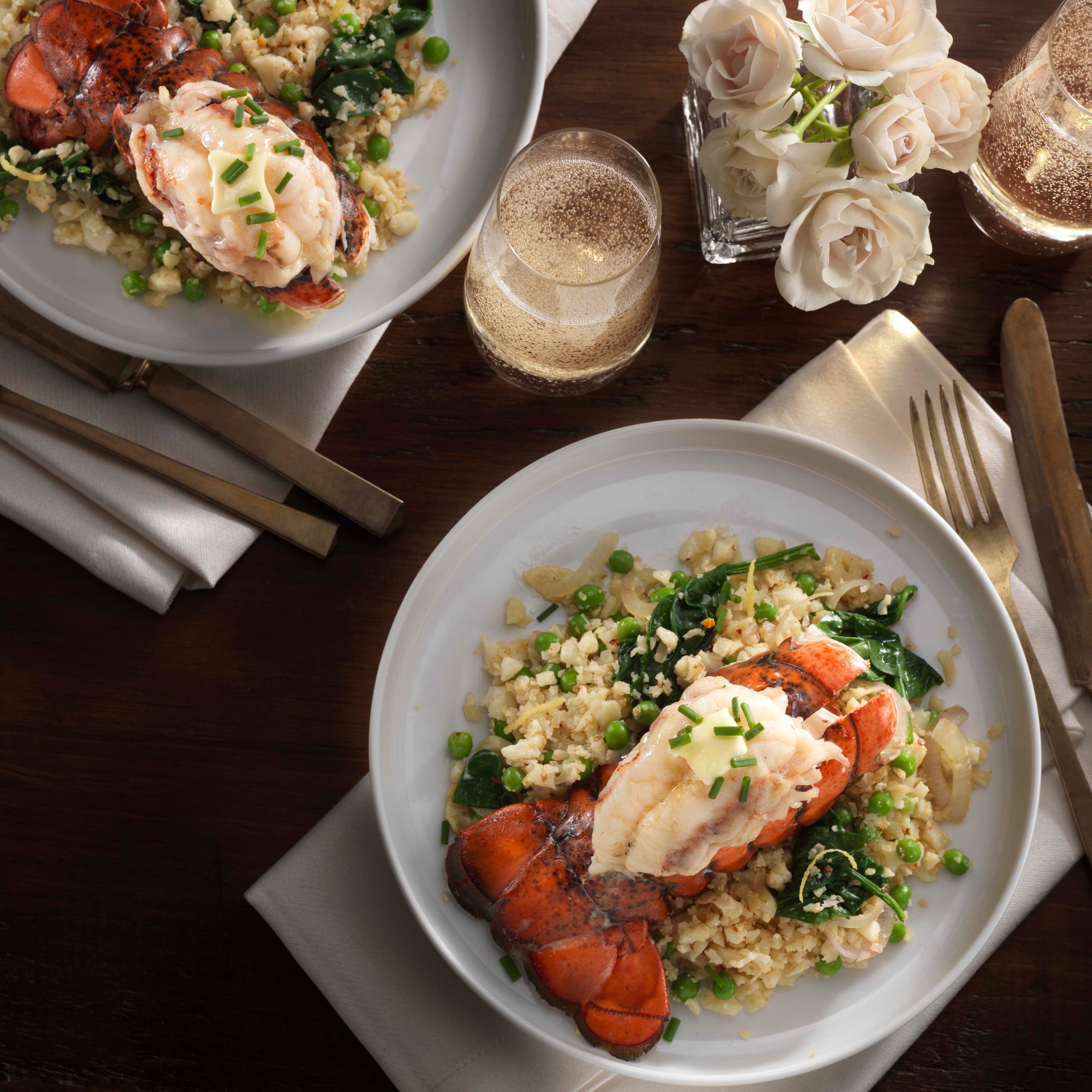 Photo of Cauliflower 'risotto' with lobster tail by WW
