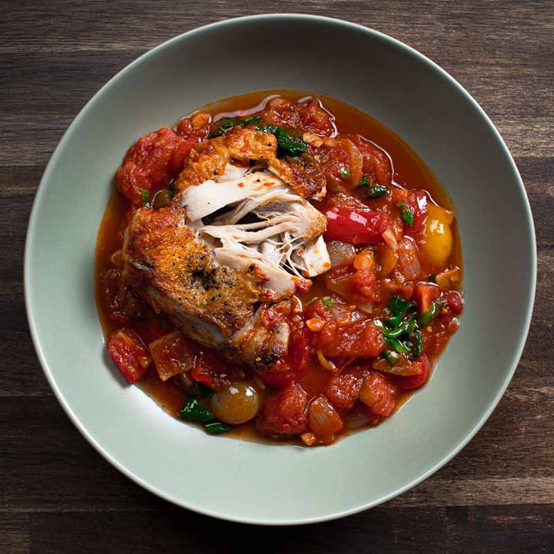 Photo of Chicken Cacciatore by Chef Clay Smith by WW