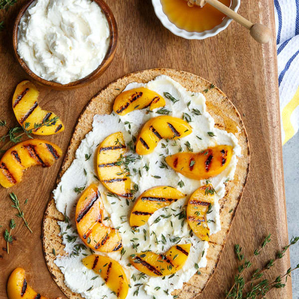 Photo of Grilled Summer Fruit Flatbread by WW