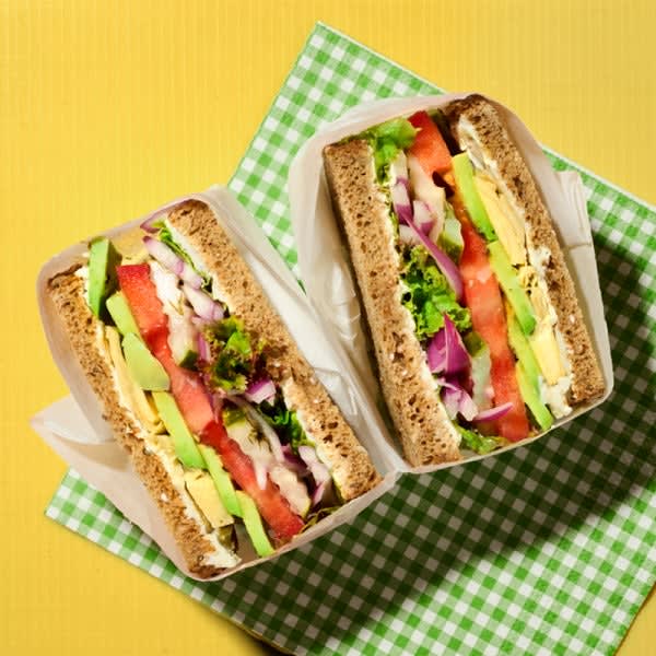 Photo de Sandwich végétarien garni par WW
