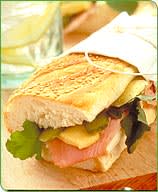 Photo of Grilled ham sandwich by WW