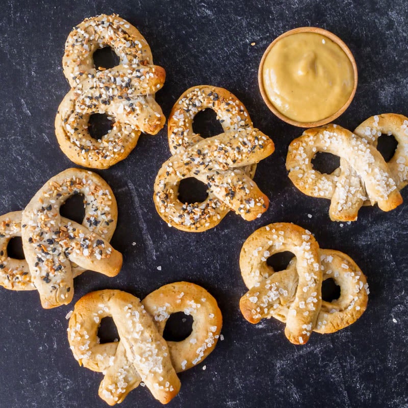 Photo of Vegan, gluten-free soft pretzels by WW