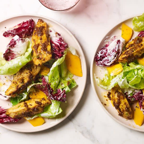 Photo of Mustard-Glazed Chicken Salad with Mango and Lime by WW