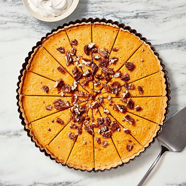 Photo of Butternut Squash Tart with Candied Pecans by WW
