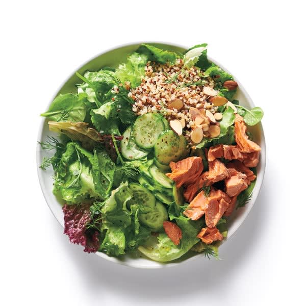 Photo of California salad with salmon and quinoa by WW