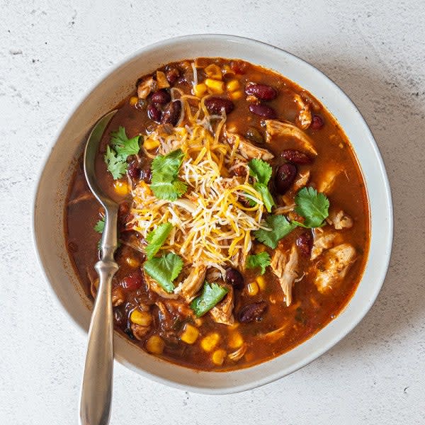 Photo of Slow cooker chicken taco soup by WW