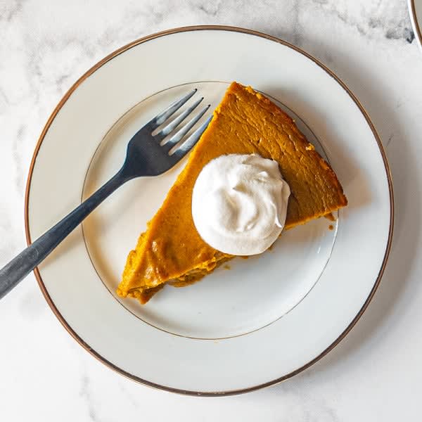 Photo of Crustless pumpkin pie by WW