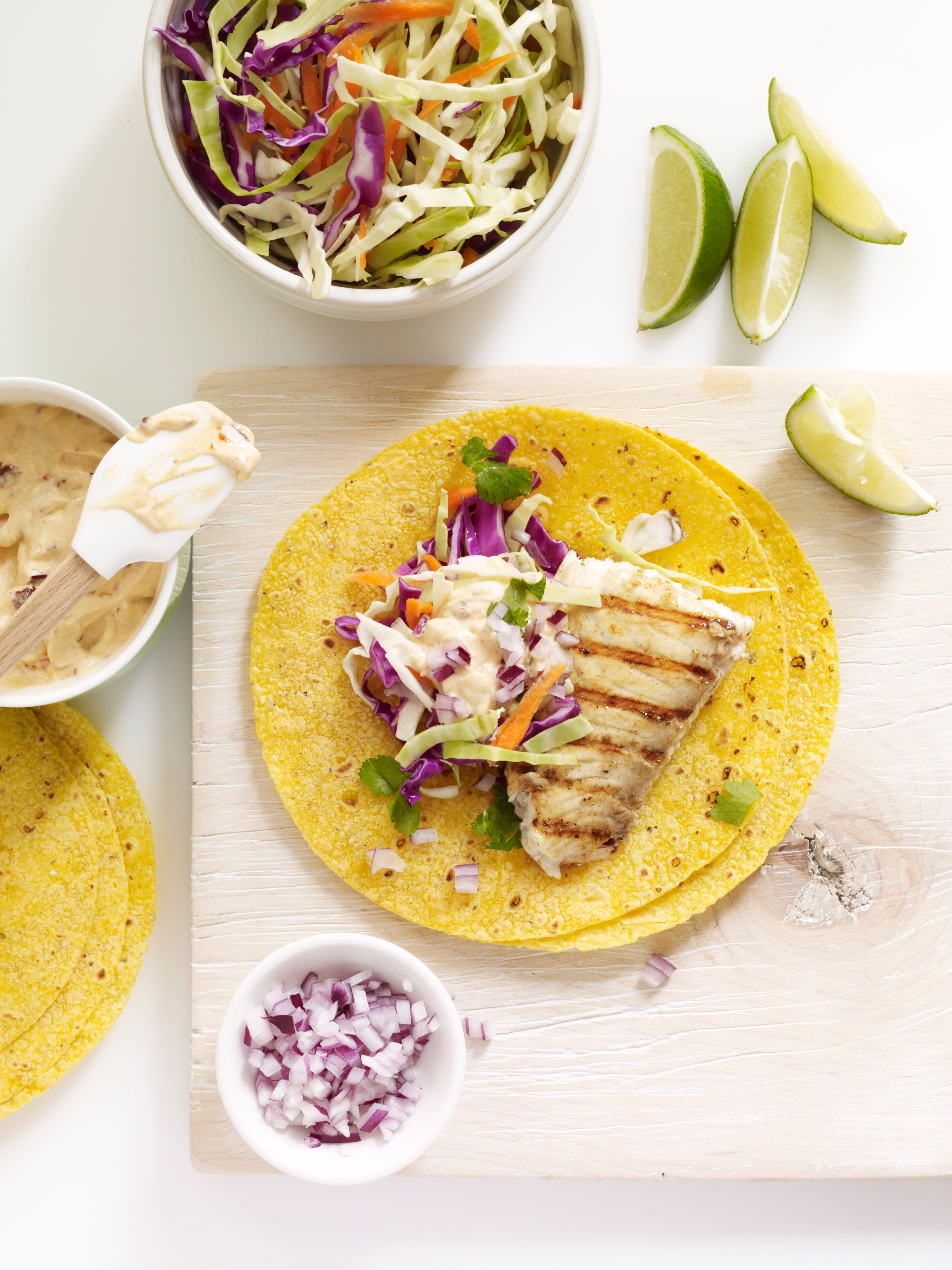 Photo of Tilapia Tacos with Chipotle Aioli by WW