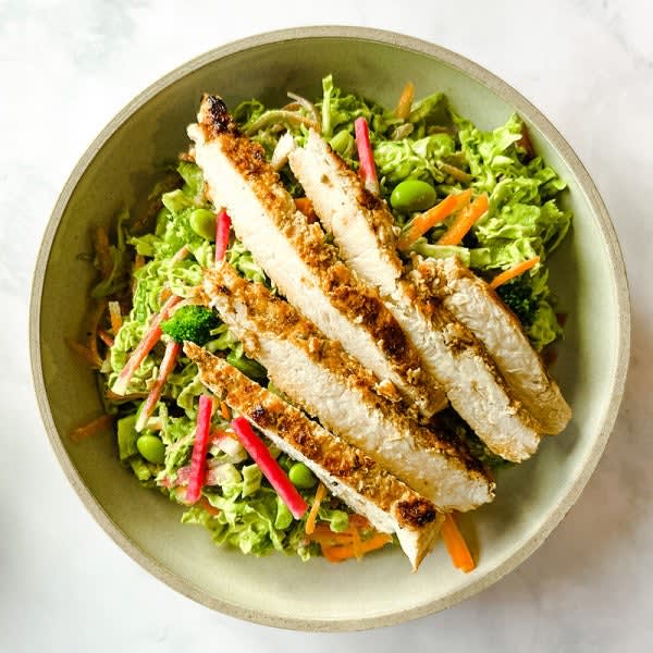 Photo of Baked by Melissa’s ranch salad with grilled chicken by WW