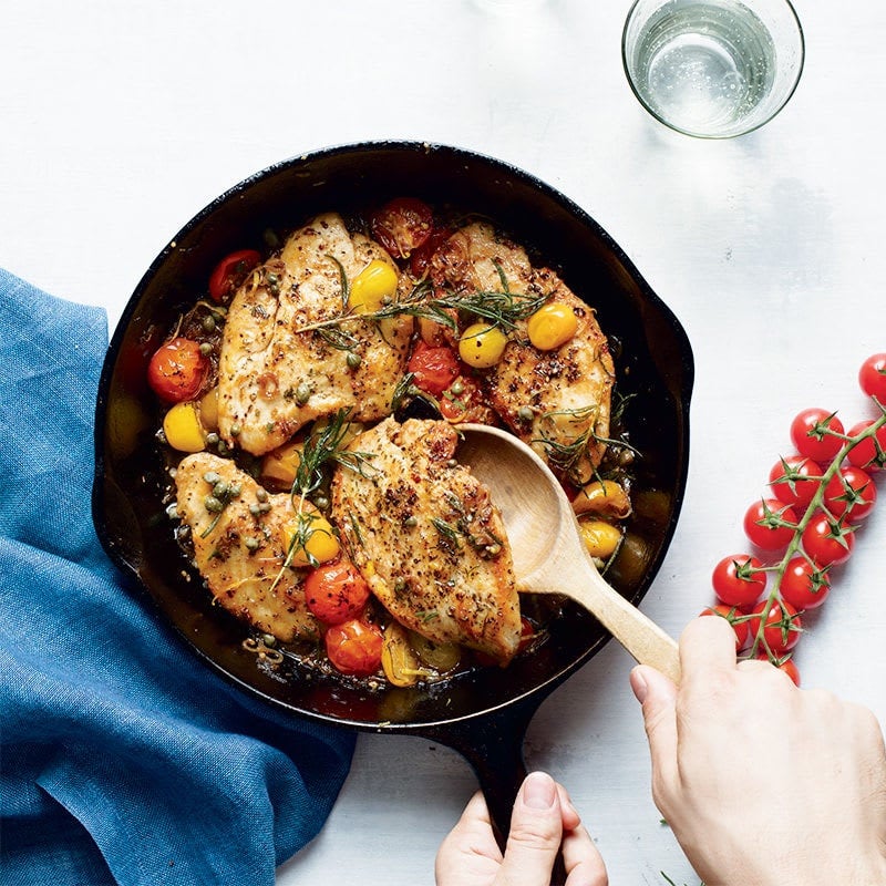 Photo of Chicken with Fresh Tomato-Balsamic Sauce by WW