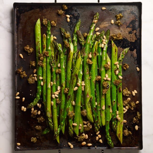 Photo of Pan-Roasted Asparagus with Fried Capers by WW