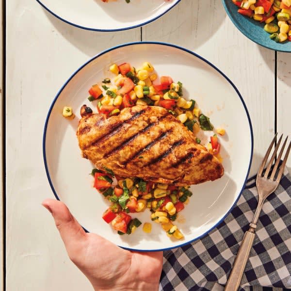 Photo of Grilled Chicken with Summer Corn and Tomato Salad by WW
