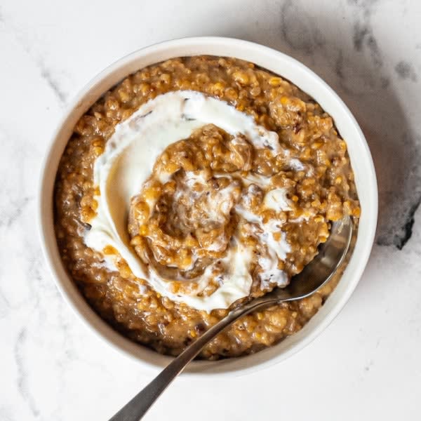 Photo of Slow cooker gingerbread oatmeal by WW
