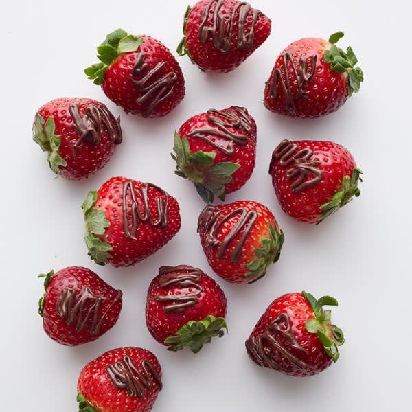 Photo of Chocolate drizzled strawberries by WW