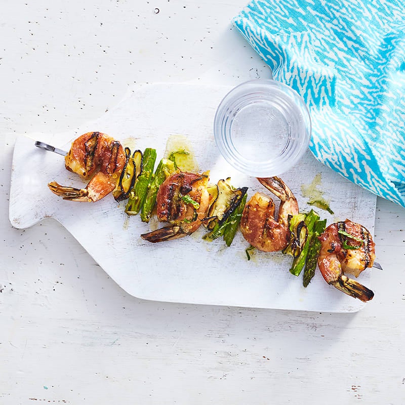 Photo of Prosciutto-Wrapped Shrimp Kebabs by WW