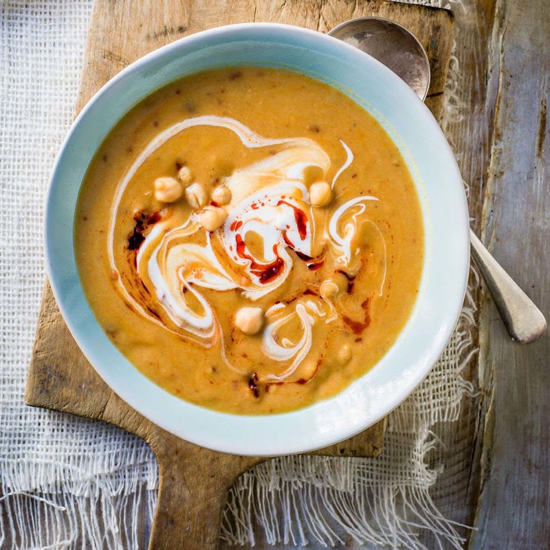 Photo of Spicy Lentil & Chickpea Soup by WW