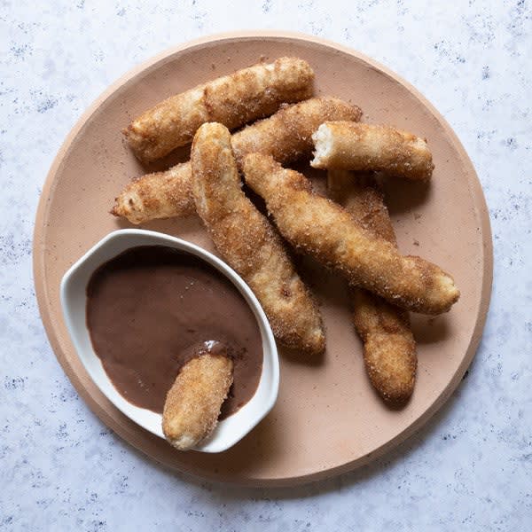 Photo of Air fryer churros with chocolate sauce by WW