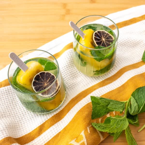 Photo de Sucette cocktail glacée façon mojito à la mangue par WW
