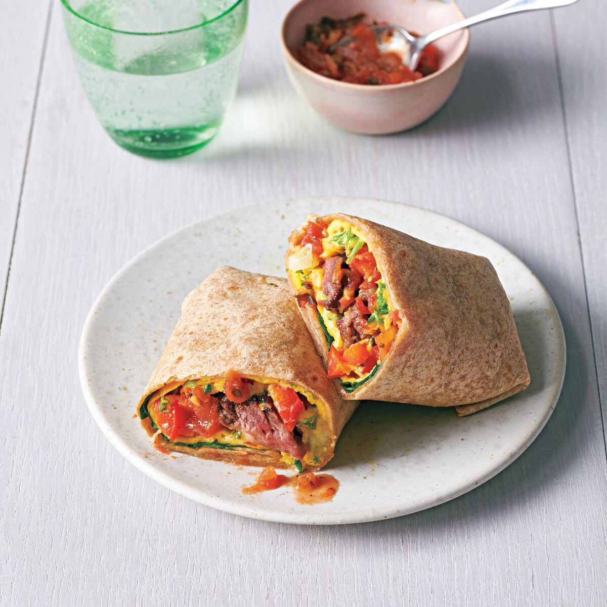 Photo of Steak and egg burritos by WW