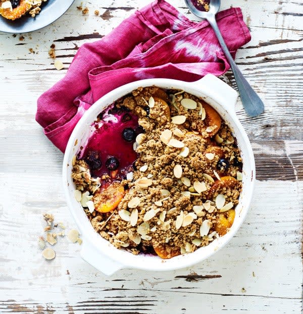 Photo of Apricot, Blueberry & Nut Crumble by WW
