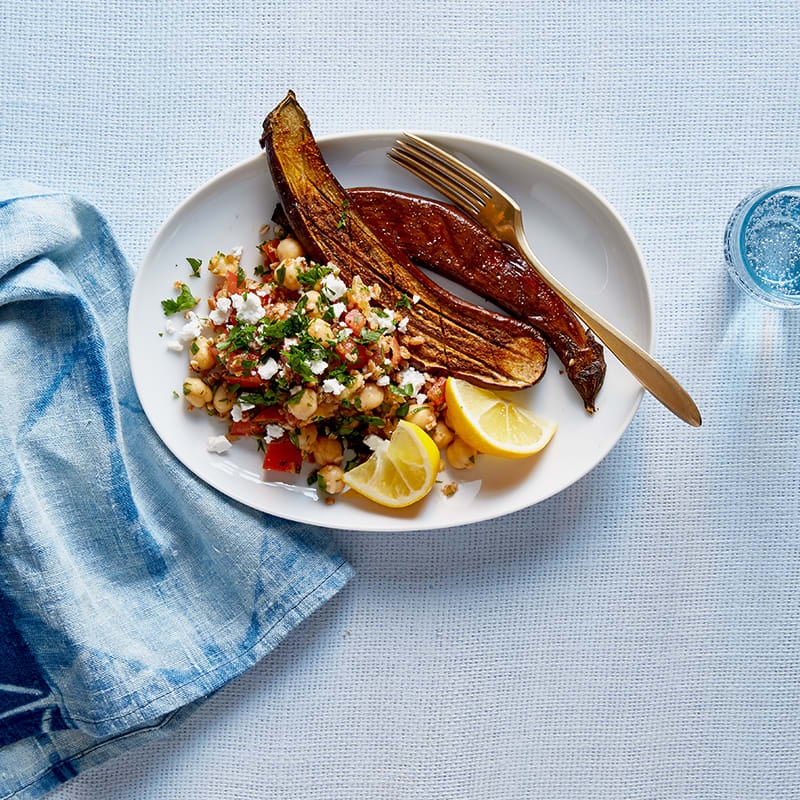 Photo of Spice-Roasted Eggplant with Preserved Lemon Tabouli by WW
