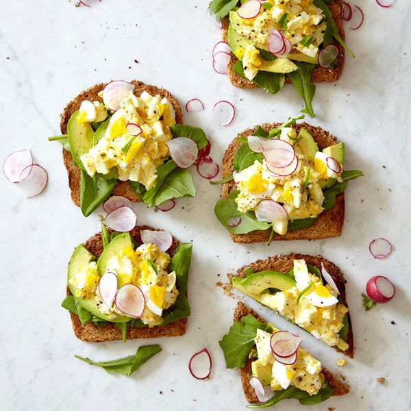 Photo of Open-Face Egg Salad Sandwiches by WW